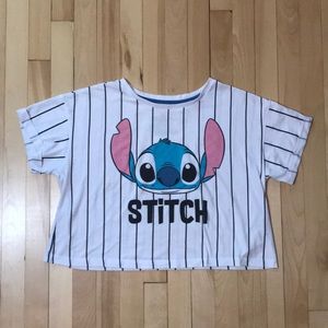 STITCH CROP TOP (DISNEY)